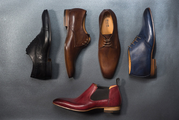 Flecs-Herrenschuhe bei Sisento, 5 verschiedene Modelle